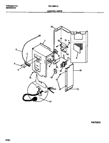 03 - Control Parts parts for Frigidaire Air Conditioner FAL106W1A2 from AppliancePartsPros.com