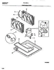 05 - Compressor Parts parts for Frigidaire Air Conditioner FAL106W1A2 from AppliancePartsPros.com