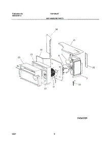 07 - Air Handling Parts parts for Frigidaire Air Conditioner FAH106J2T2 from AppliancePartsPros.com