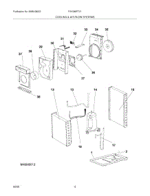 05 - Cooling & Air Flow Systems parts for Frigidaire Air Conditioner FAK085P7V1 from AppliancePartsPros.com