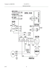 04 - Wiring Diagram parts for Frigidaire Air Conditioner FAH14ET2T10 from AppliancePartsPros.com