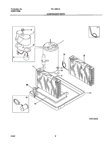 09 - Compressor Parts parts for Frigidaire Air Conditioner FAL125K1A4 from AppliancePartsPros.com