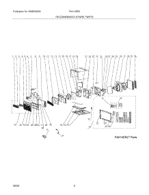 03 - Recommended Spare Parts parts for Frigidaire Air Conditioner FAH14ER2T2 from AppliancePartsPros.com
