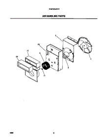 04 - Air Handling Parts parts for Frigidaire Air Conditioner FAK103J1V1 from AppliancePartsPros.com