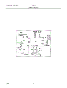 04 - Wiring Diagram parts for Frigidaire Air Conditioner FAK124R1V1 from AppliancePartsPros.com