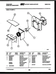 04 - Air Handling Parts parts for Frigidaire Air Conditioner FAL096P1A1 from AppliancePartsPros.com