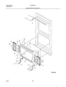 11 - Mounting parts for Frigidaire Air Conditioner FAL124K1A1 from AppliancePartsPros.com