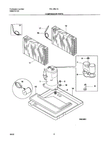 09 - System parts for Frigidaire Air Conditioner FAL126L1A2 from AppliancePartsPros.com