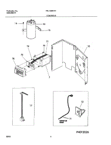 05 - Controls parts for Frigidaire Air Conditioner FAL125M1A1 from AppliancePartsPros.com