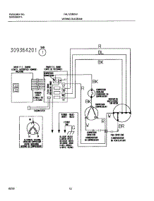 12 - Wiring Diagram parts for Frigidaire Air Conditioner FAL125M1A1 from AppliancePartsPros.com