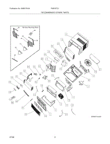 03 - Recommended Spare Parts parts for Frigidaire Air Conditioner FAM157Q1A2 from AppliancePartsPros.com