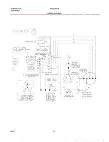 12 - Wiring Diagram parts for Frigidaire Air Conditioner FAC054K7A1 from AppliancePartsPros.com