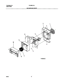 09 - Air Handling Parts parts for Frigidaire Air Conditioner FAC066L7A2 from AppliancePartsPros.com