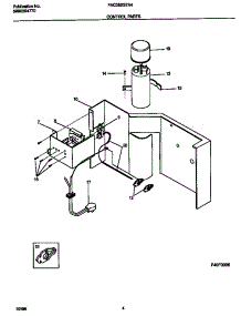 03 - Control Parts parts for Frigidaire Air Conditioner FAC082G7A4 from AppliancePartsPros.com