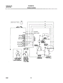 12 - Wiring Diagram parts for Frigidaire Air Conditioner FAC083K7A5 from AppliancePartsPros.com