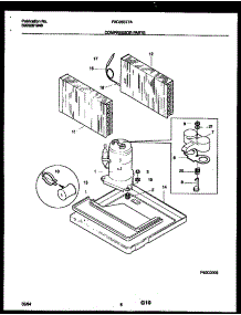 05 - Compressor Parts parts for Frigidaire Air Conditioner FAC053T7A3 from AppliancePartsPros.com