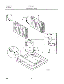 09 - Compressor Parts parts for Frigidaire Air Conditioner FAC064L7A2 from AppliancePartsPros.com