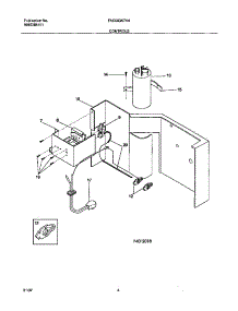 05 - Controls parts for Frigidaire Air Conditioner FAC083K7A4 from AppliancePartsPros.com