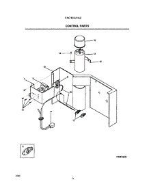05 - Control Parts parts for Frigidaire Air Conditioner FAC103J1A2 from AppliancePartsPros.com