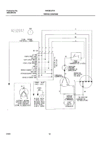 12 - Wiring Diagram parts for Frigidaire Air Conditioner FAK083J7V4 from AppliancePartsPros.com