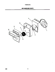 04 - Air Handling Parts parts for Frigidaire Air Conditioner FAK103J1V2 from AppliancePartsPros.com
