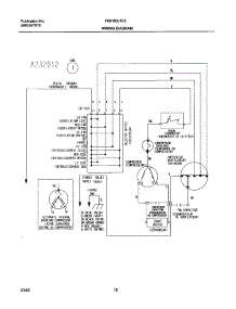 12 - Wiring Diagram parts for Frigidaire Air Conditioner FAK103J1V3 from AppliancePartsPros.com