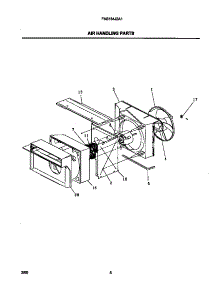 04 - Air Handling Parts parts for Frigidaire Air Conditioner FAS184J2A1 from AppliancePartsPros.com
