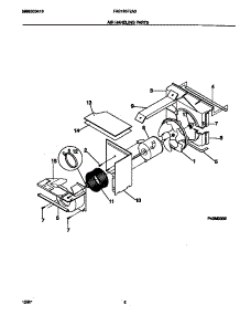 04 - Air  Handling  Parts parts for Frigidaire Air Conditioner FAS185F2A3 from AppliancePartsPros.com