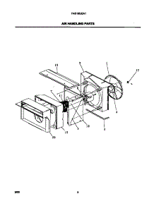 04 - Air Handling Parts parts for Frigidaire Air Conditioner FAS185J2A1 from AppliancePartsPros.com