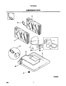 05 - Compressor Parts parts for Frigidaire Air Conditioner FAS185J2A1 from AppliancePartsPros.com