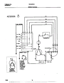 07 - Wiring Diagram parts for Frigidaire Air Conditioner FAS185F2A1 from AppliancePartsPros.com