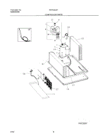 09 - Compressor Parts parts for Frigidaire Air Conditioner FAH12EJ2T2 from AppliancePartsPros.com