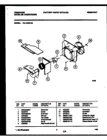 04 - Air Handling Parts parts for Frigidaire Air Conditioner FAL103S1A2 from AppliancePartsPros.com