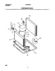 05 - Compressor Parts parts for Frigidaire Air Conditioner FAS226H2A1 from AppliancePartsPros.com