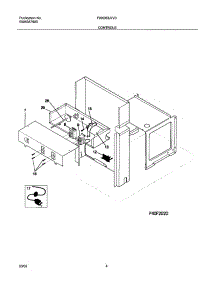 05 - Controls parts for Frigidaire Air Conditioner FAK083J7V3 from AppliancePartsPros.com