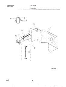 05 - Controls parts for Frigidaire Air Conditioner FAL125K1A2 from AppliancePartsPros.com