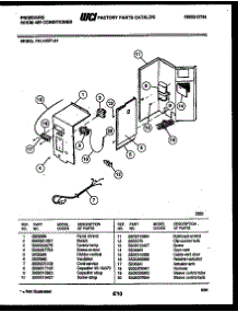 03 - Electrical Parts parts for Frigidaire Air Conditioner FAL125P1A1 from AppliancePartsPros.com