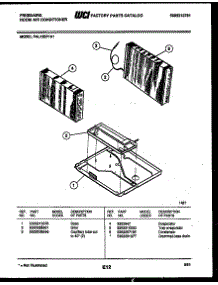 05 - Unit Parts parts for Frigidaire Air Conditioner FAL125P1A1 from AppliancePartsPros.com