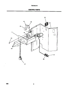 03 - Control Parts parts for Frigidaire Air Conditioner FAS154J1A1 from AppliancePartsPros.com