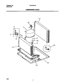 05 - Compressor Parts parts for Frigidaire Air Conditioner FAS155H1A2 from AppliancePartsPros.com