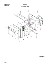 07 - Air Handling Parts parts for Frigidaire Air Conditioner FAS184J2A5 from AppliancePartsPros.com