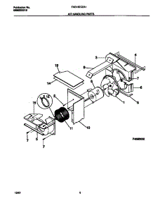 04 - Air  Handling  Parts parts for Frigidaire Air Conditioner FAS182G2A1 from AppliancePartsPros.com