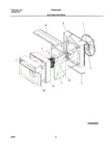 07 - Air Handling Parts parts for Frigidaire Air Conditioner FAS225J2A3 from AppliancePartsPros.com
