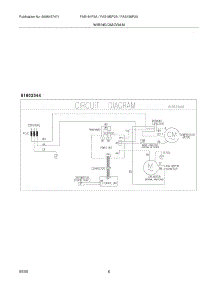 06 - Wiring Diagram parts for Frigidaire Air Conditioner FAS185P2A1 from AppliancePartsPros.com