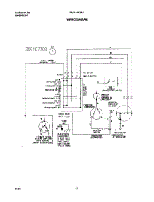 12 - Wiring Diagram parts for Frigidaire Air Conditioner FAS154K1A3 from AppliancePartsPros.com