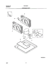09 - Compressor parts for Frigidaire Air Conditioner FAS183K2A1 from AppliancePartsPros.com
