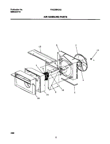 04 - Air Handling Parts parts for Frigidaire Air Conditioner FAS256H2A2 from AppliancePartsPros.com