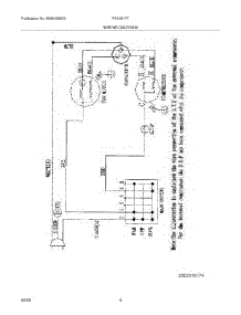 04 - Wiring Diagram parts for Frigidaire Air Conditioner FAX051P7A3 from AppliancePartsPros.com