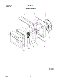 07 - Air Handling Parts parts for Frigidaire Air Conditioner FAS186L2A1 from AppliancePartsPros.com