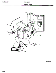03 - Control Parts parts for Frigidaire Air Conditioner FAS186W2A2 from AppliancePartsPros.com